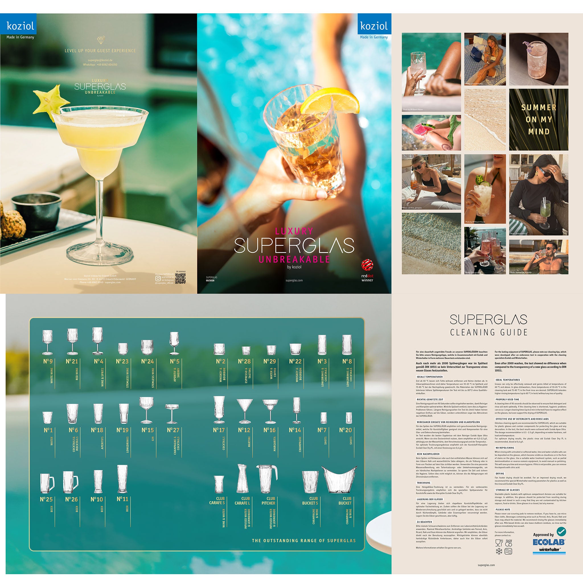 koziol Katalog SUPERGLAS 2026 de/en