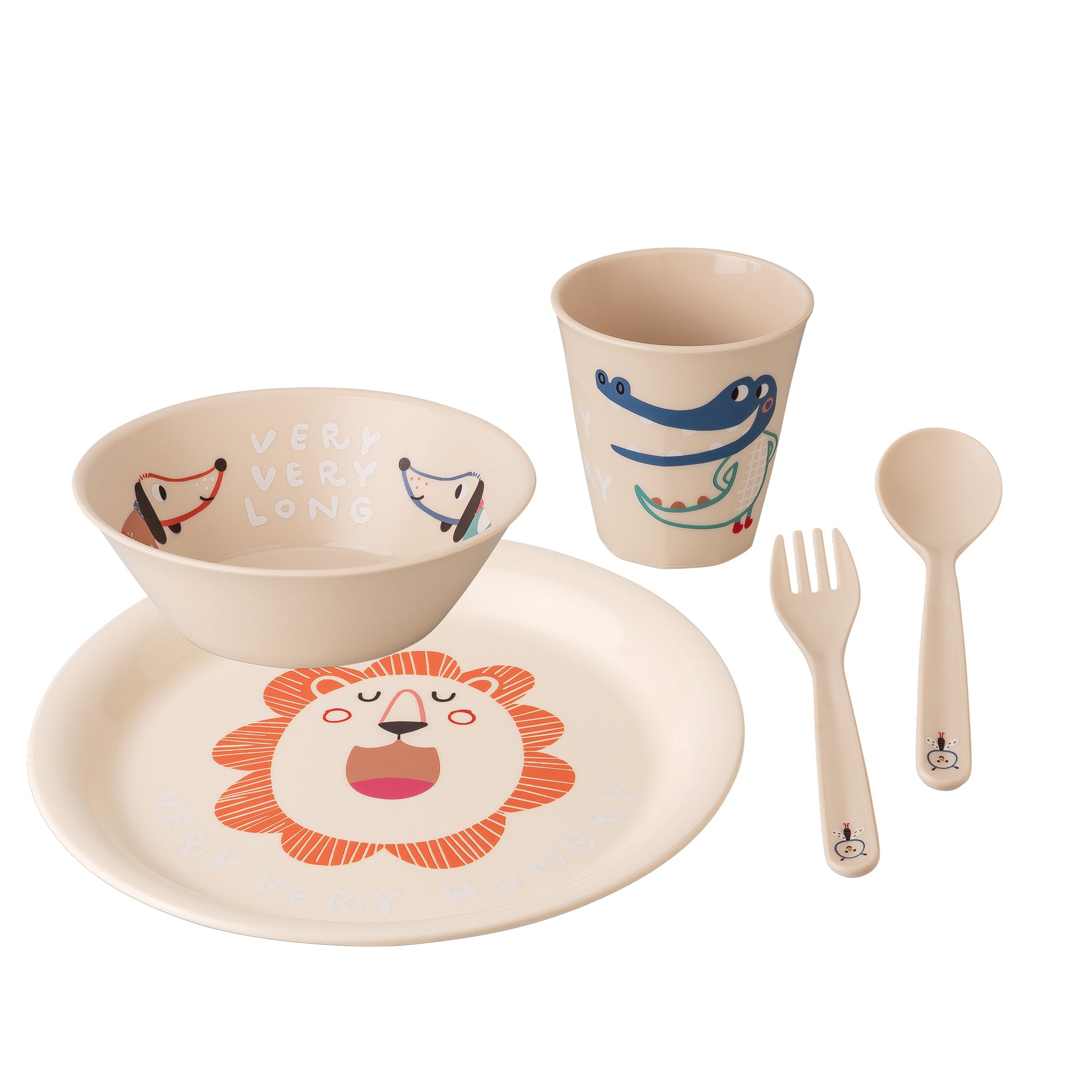 koziol Kindergeschirr-Set VERY VERY AT HOME