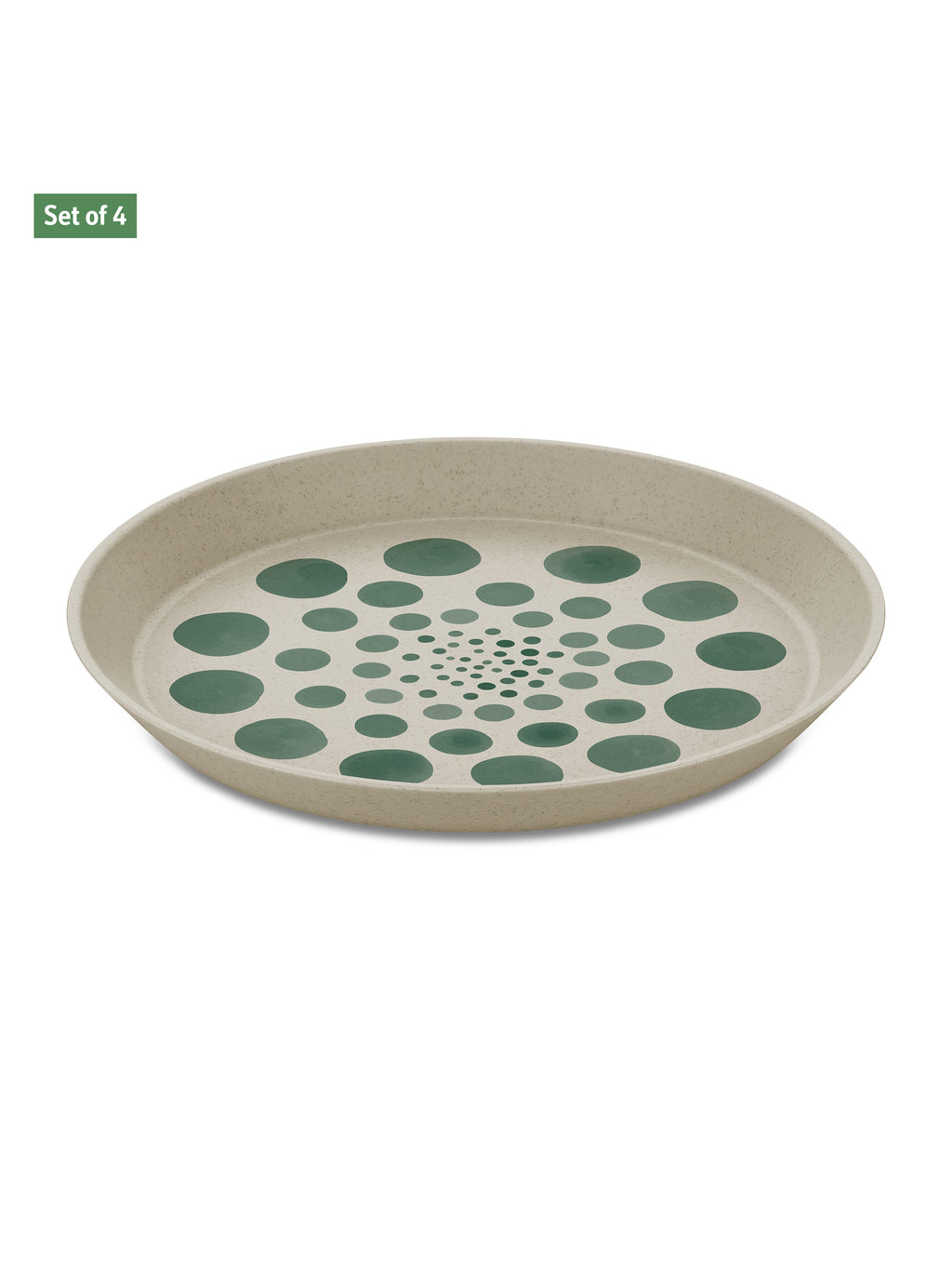 Koziol Tellerset Club Plate 4 Teilig Tief 220 429475