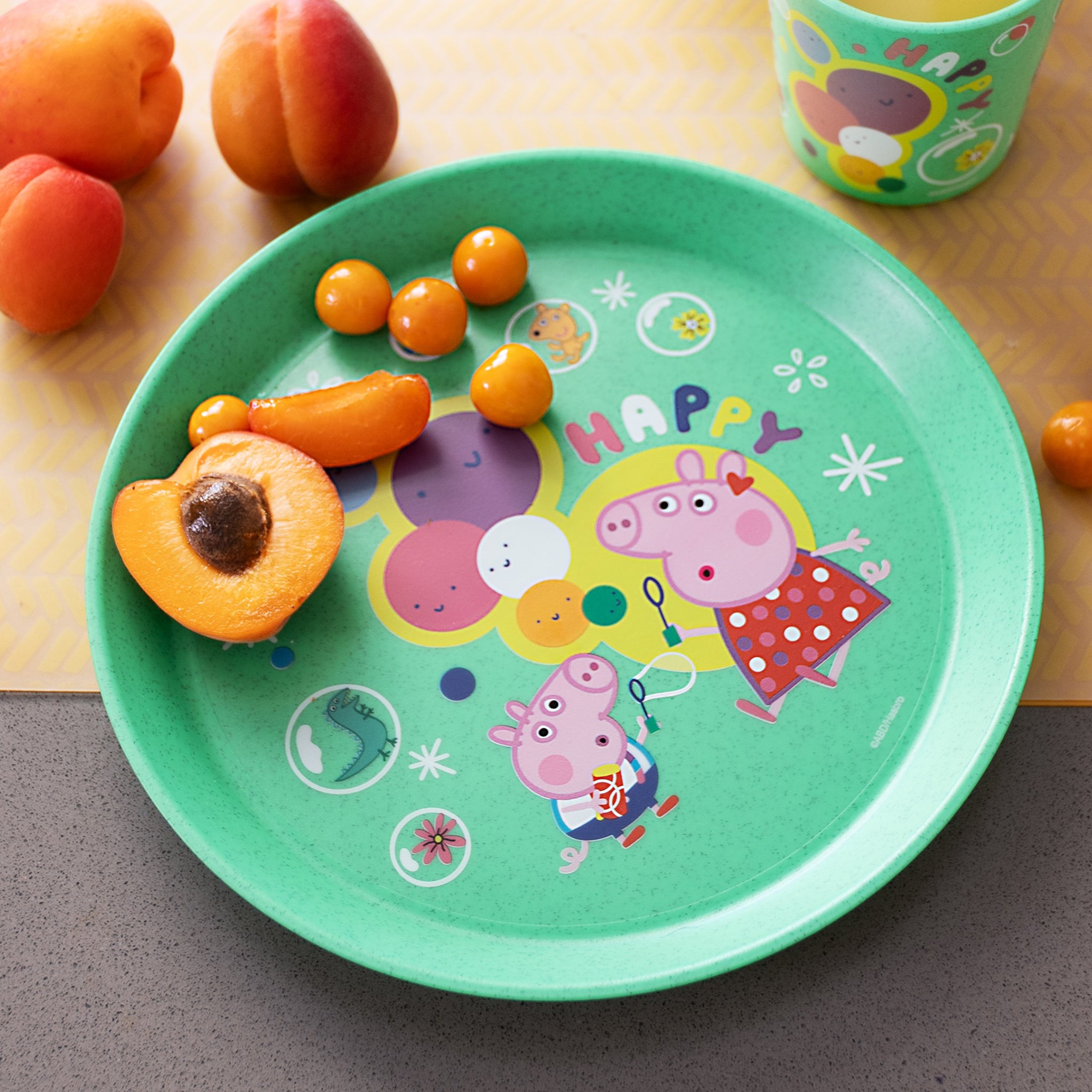 koziol Kleiner Teller CONNECT PLATE PEPPA PIG POP
