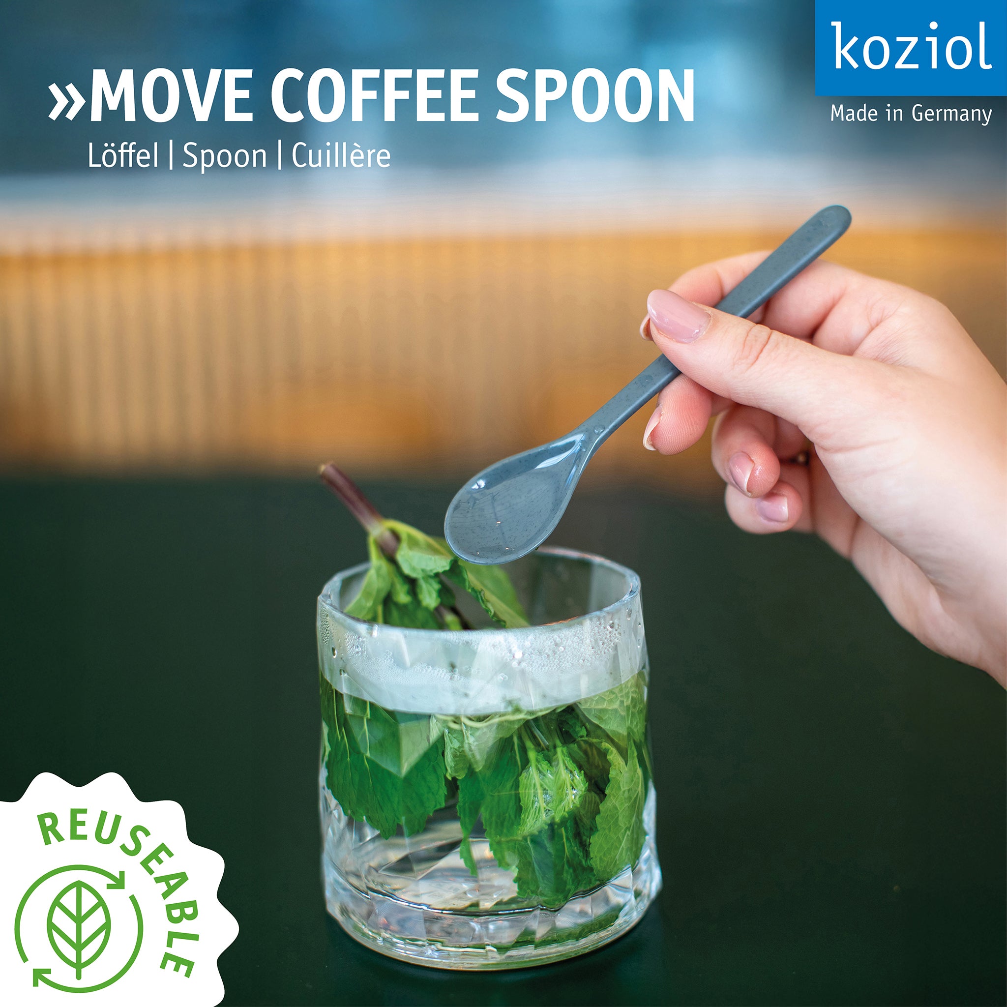 koziol Löffel MOVE COFFEE SPOON