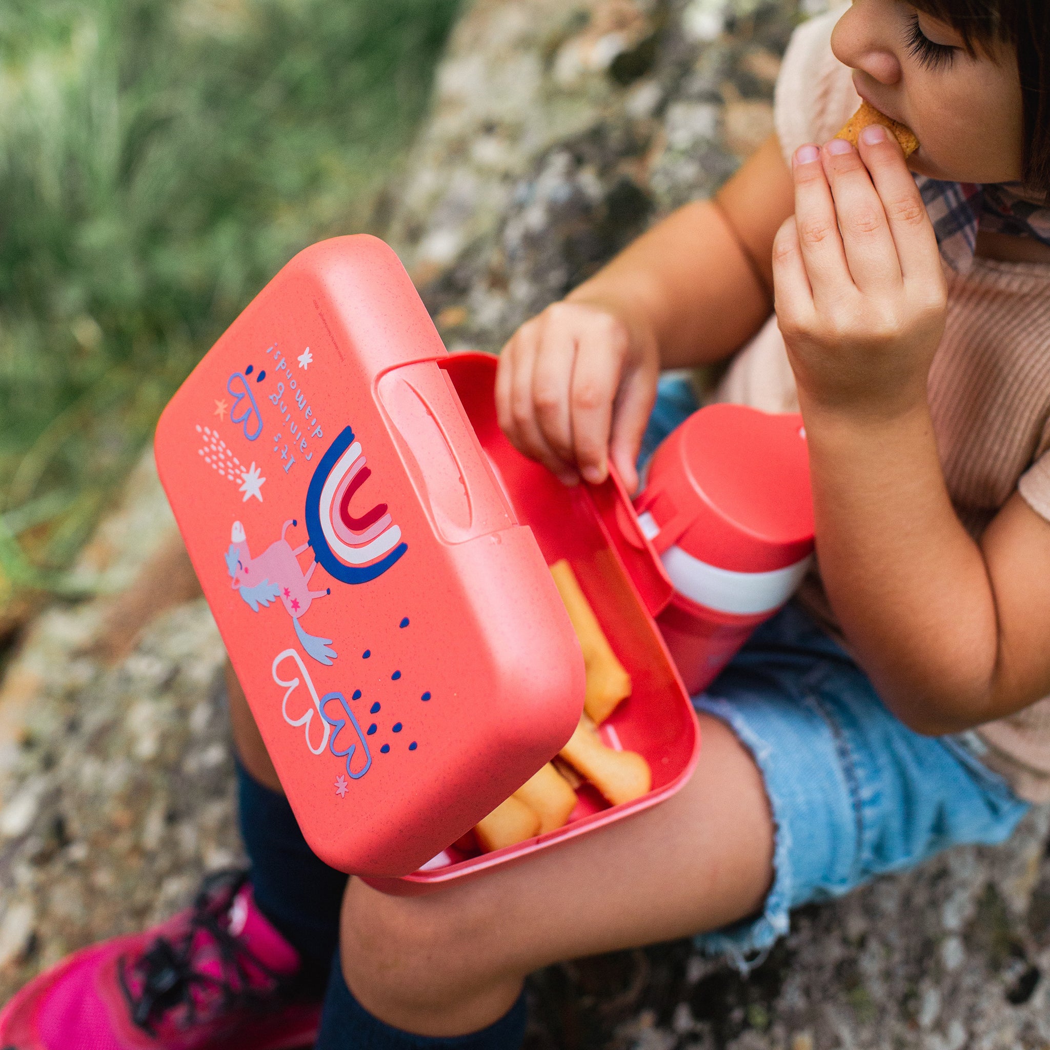 koziol Lunchbox mit Trennschale CANDY L DREAMS