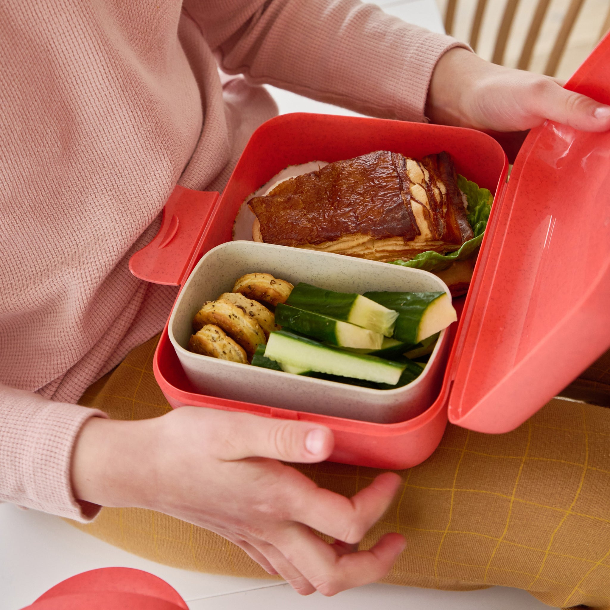 koziol Lunchbox mit Trennschale CANDY L DREAMS