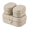 koziol Lunchbox-Set PASCAL READY MINI nature desert sand