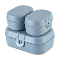koziol Lunchbox-Set PASCAL READY MINI nature flower blue