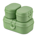 koziol Lunchbox-Set PASCAL READY MINI nature leaf green