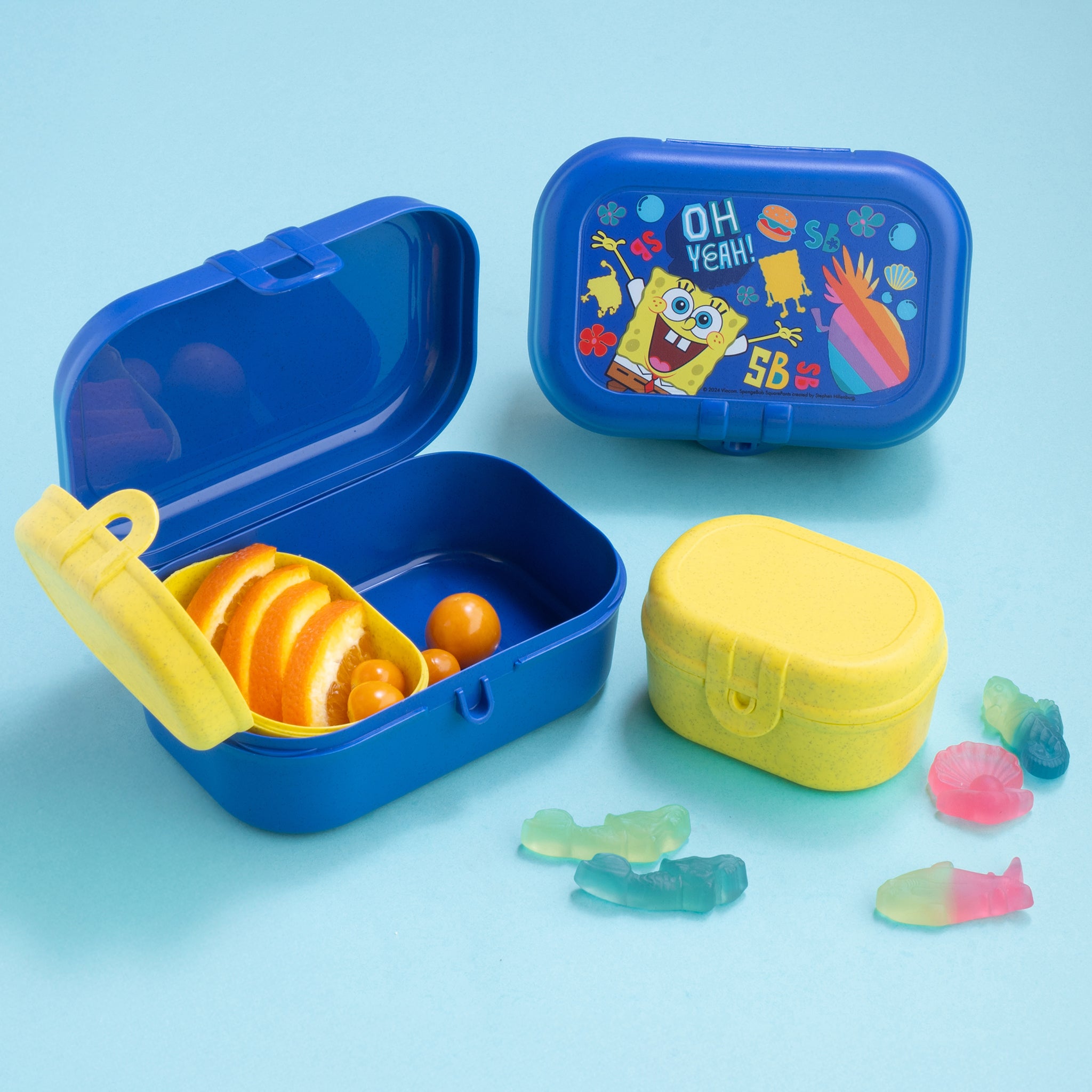 koziol Lunchbox-Set PASCAL READY MINI SPONGEBOB SQUAREPANTS
