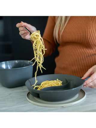 koziol Menüteller mit Deckel CONNECT SEPAREE 1,5