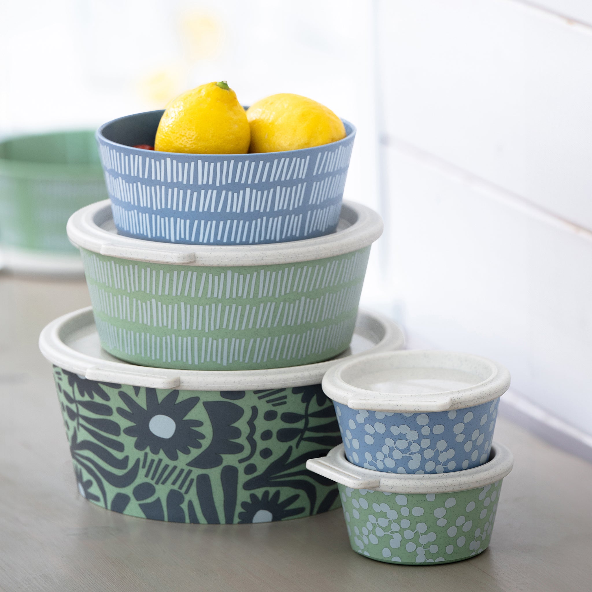 koziol Schale mit Deckel BLOMSTER BOX 250ml DOT