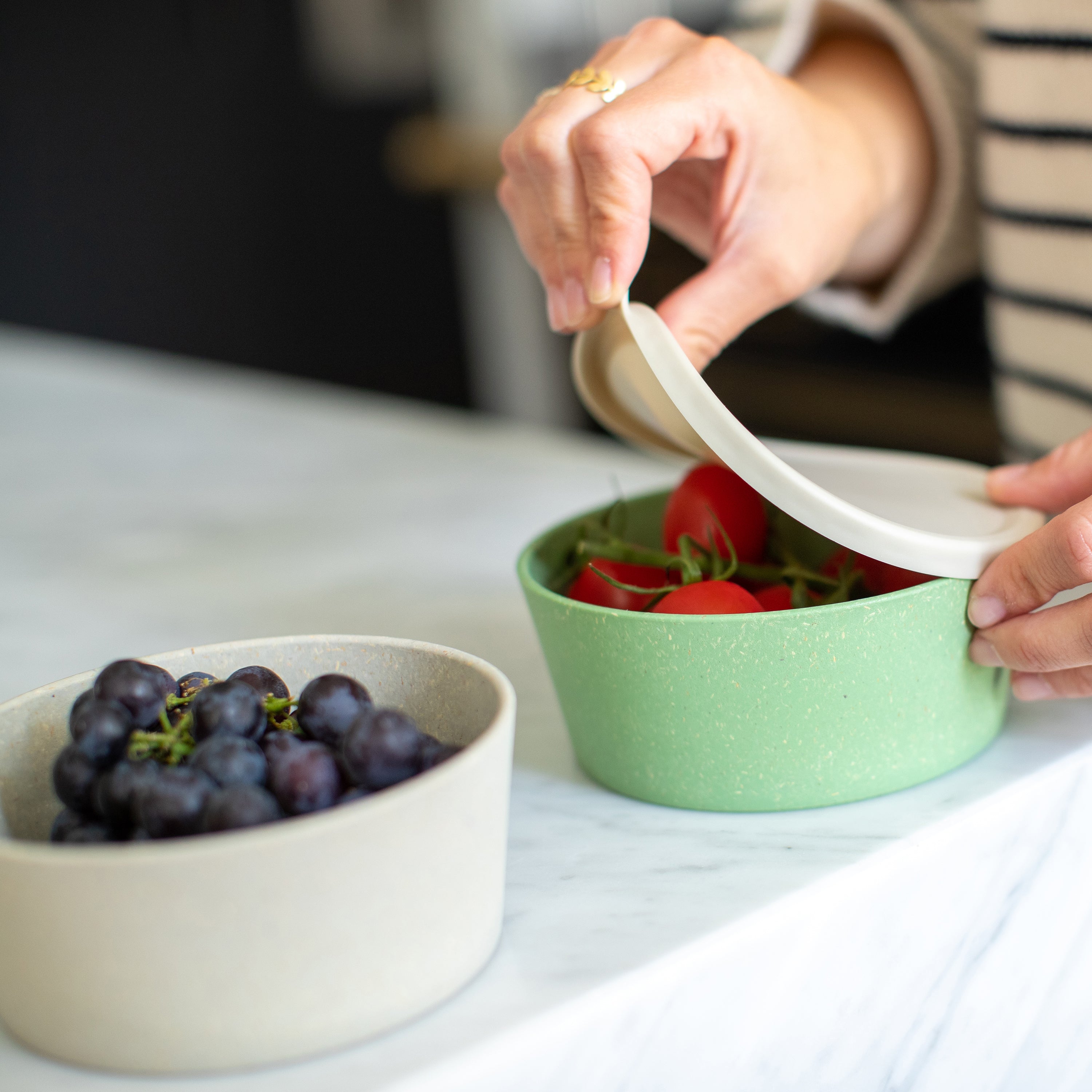 koziol Schale mit Deckel CONNECT BOWL 0,4