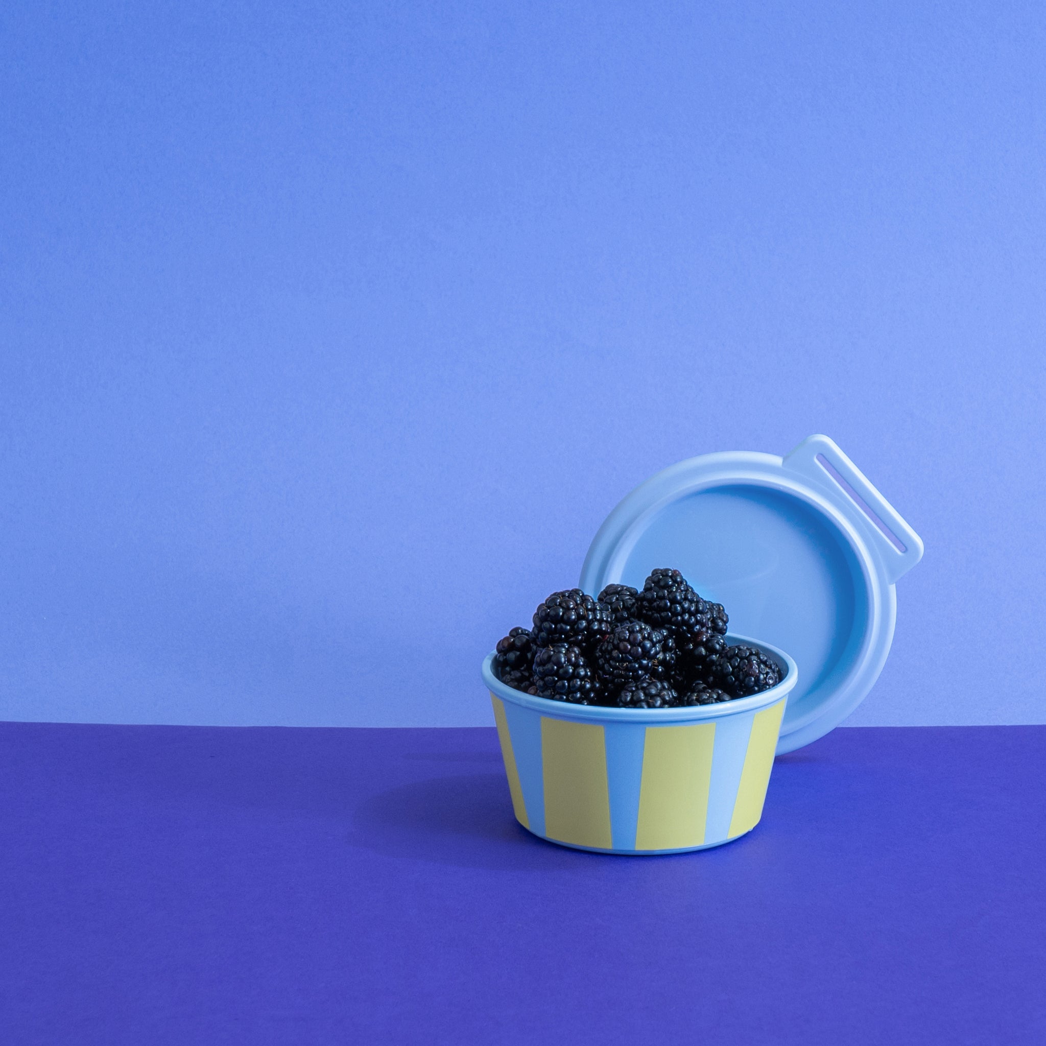 koziol Schale mit Deckel NORA BOX 250ml STRIPES