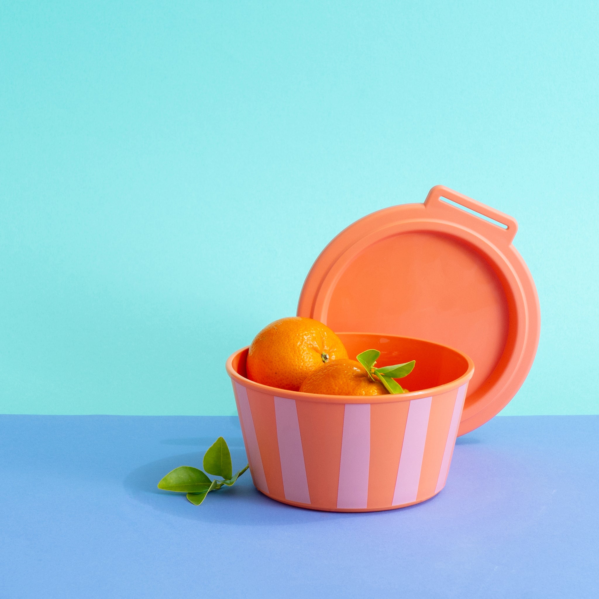 koziol Schale mit Deckel NORA BOX 700ml STRIPES