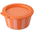 koziol Schale mit Deckel NORA BOX 700 ml STRIPES strong coral