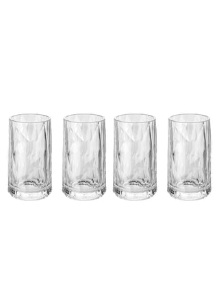 koziol Schnapsglas 4er-Set Superglas CLUB No. 7