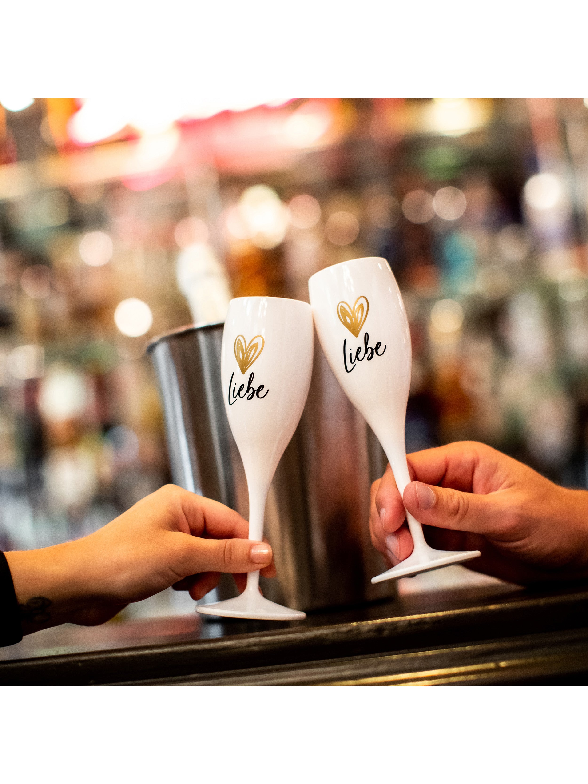 koziol Sektglas CHEERS No. 1 LIEBE