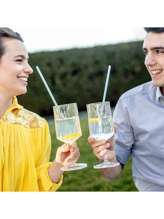 koziol Sicherheits-Trinkhalme Superglas lang CHEERS STRAWS