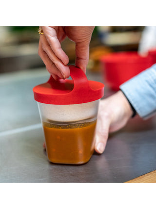 koziol Snackpot mit Einsatz und Deckel BUDDY 0,5