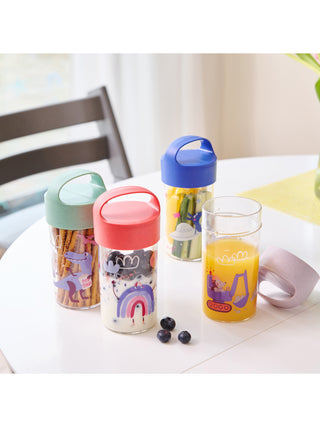 koziol Snackpot / Trinkflasche BUDDY SNACK 0,5 SPACE