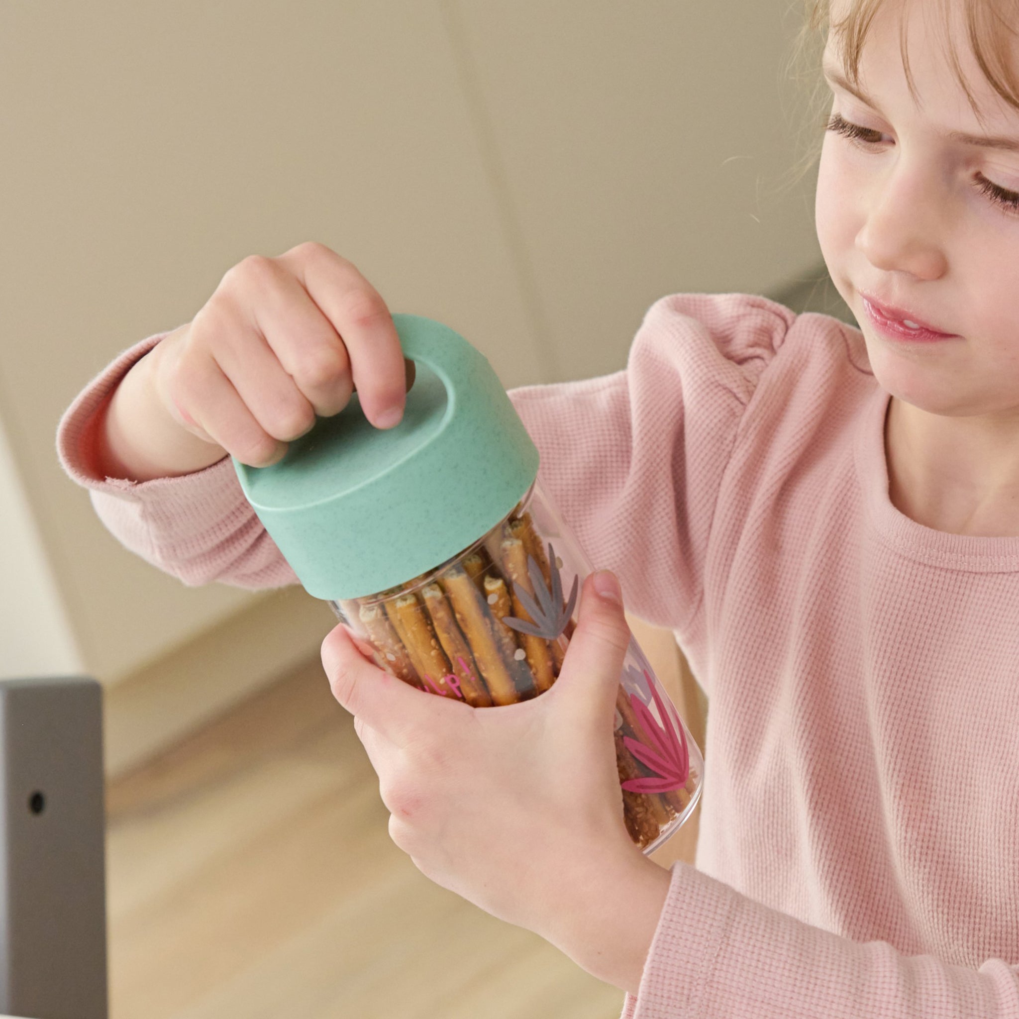 koziol Snackpot / Trinkflasche BUDDY SNACK 0,5 REX