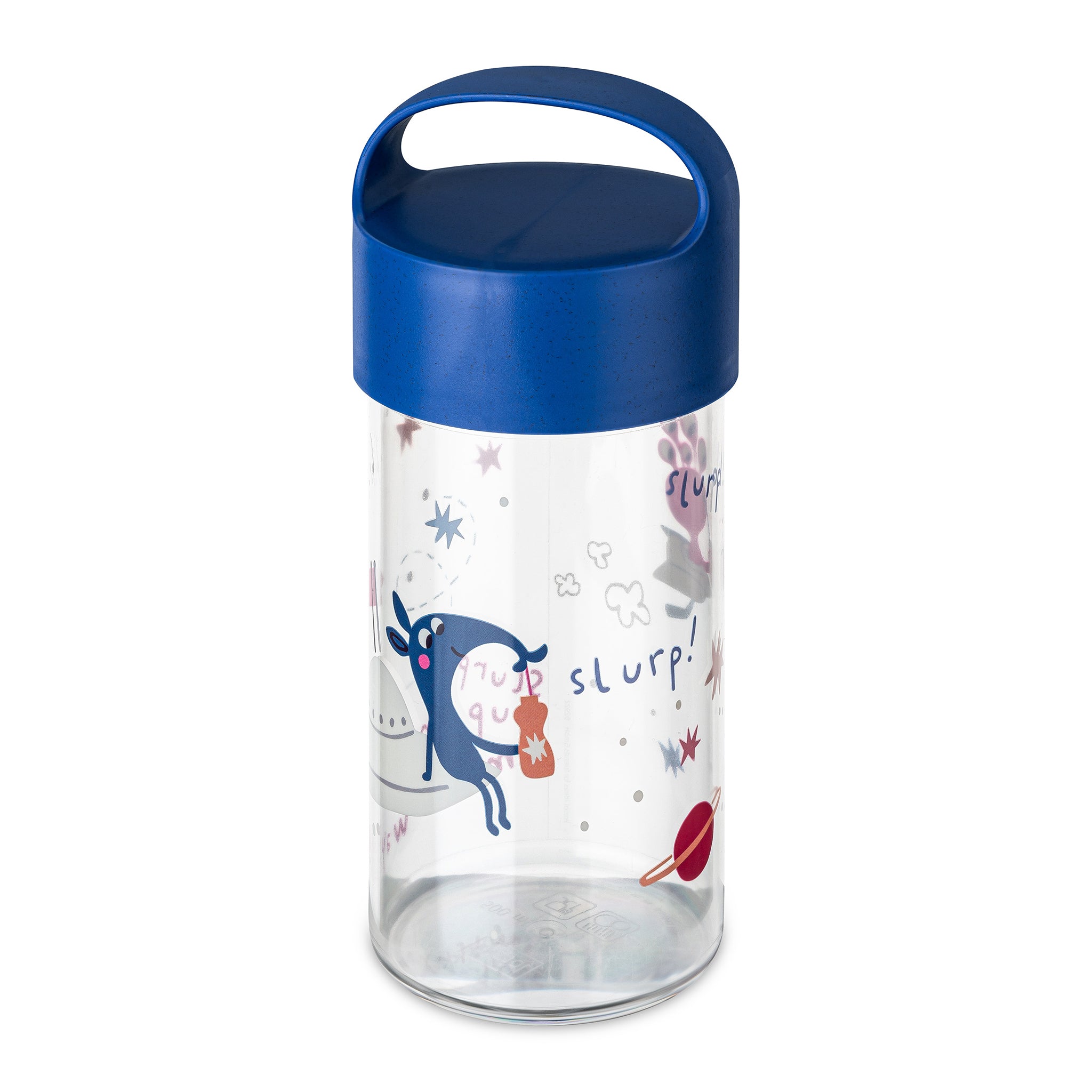 koziol Snackpot / Trinkflasche BUDDY SNACK 0,5 SPACE
