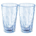 koziol Trinkglas 2er-Set Superglas CLUB No. 6