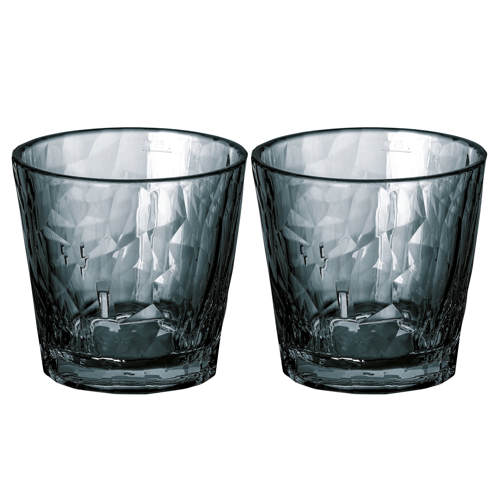 koziol Trinkglas 2er-set Superglas CLUB No. 22