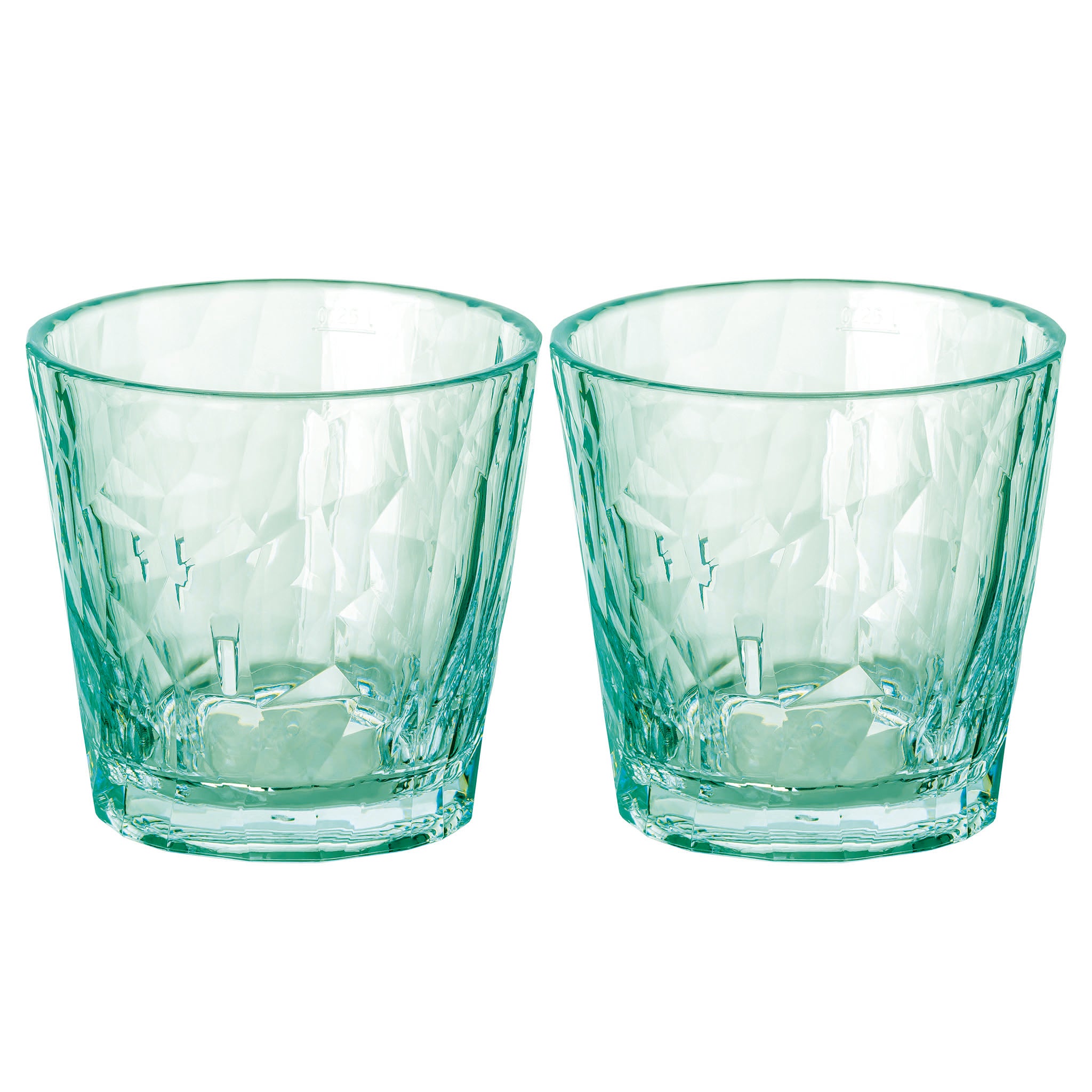 koziol Trinkglas 2er-set Superglas CLUB No. 22