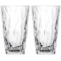 koziol Trinkglas 2er-Set SUPERGLAS CLUB No. 6