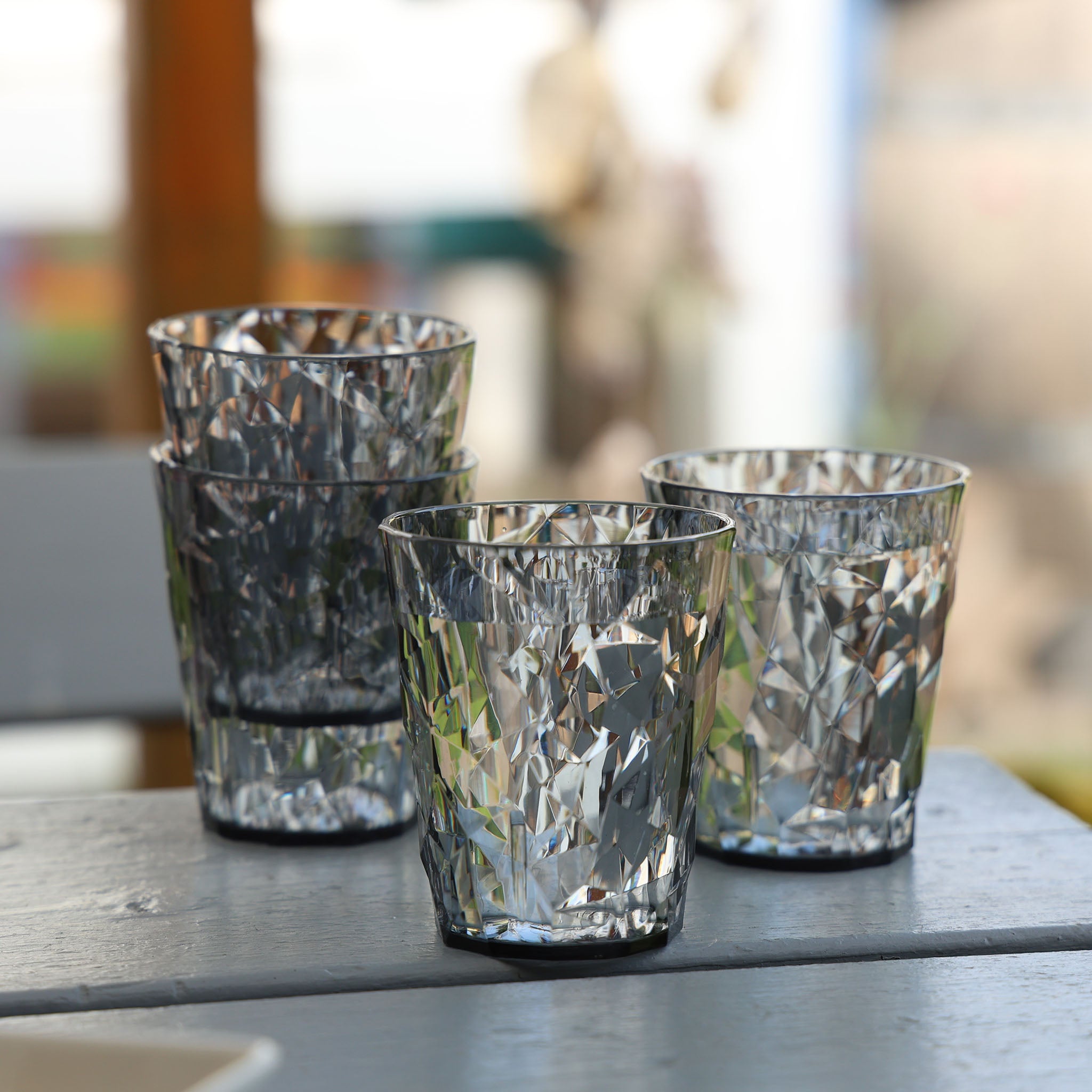 koziol Wasserglas 4er-set Superglas CLUB No. 1