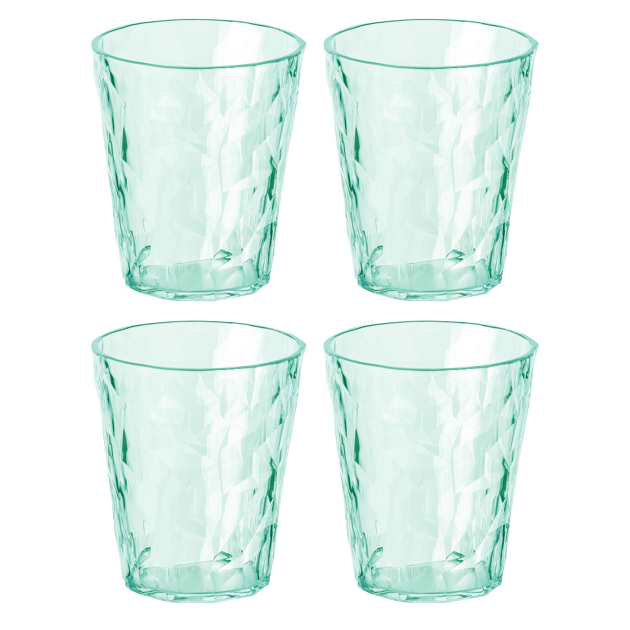 koziol Wasserglas 4er-set Superglas CLUB No. 1