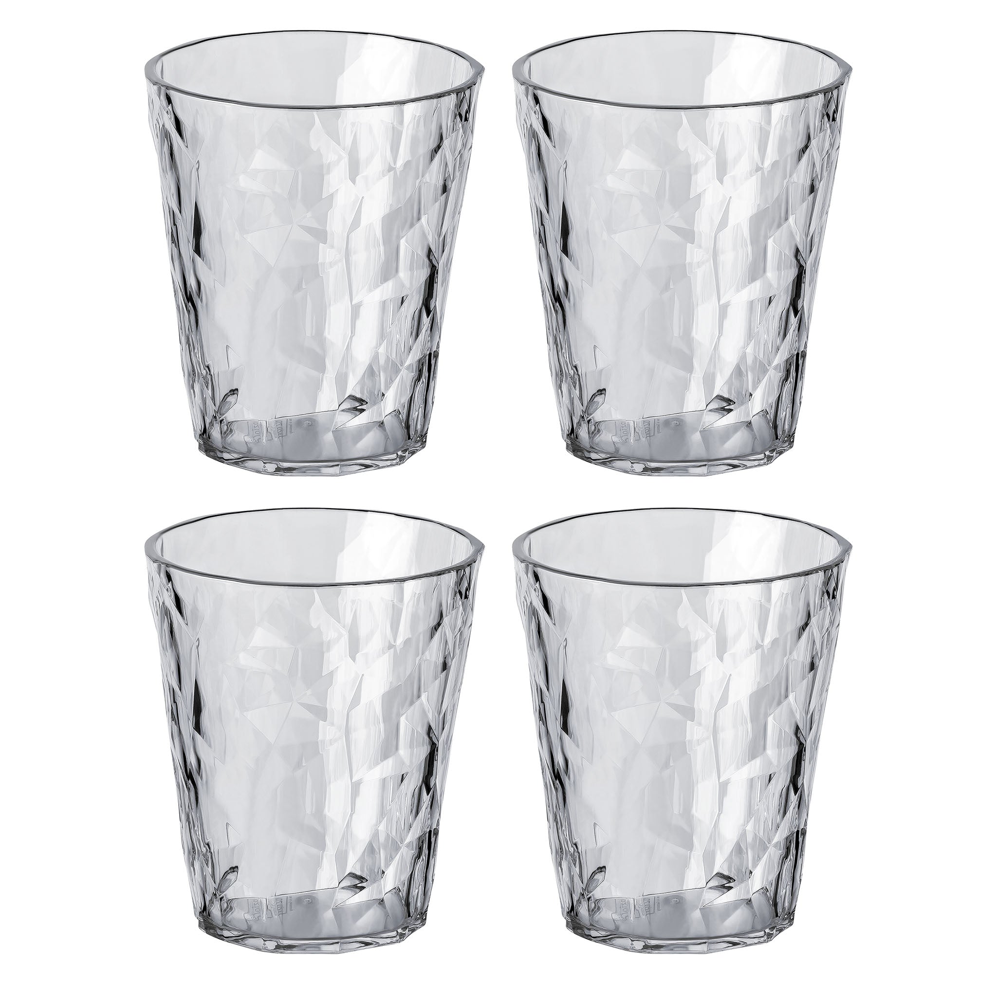 koziol Wasserglas 4er-set Superglas CLUB No. 1