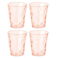 koziol Wasserglas 4er-Set SUPERGLAS CLUB No. 1 transparent rose quartz