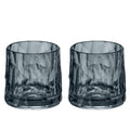 koziol Whiskeyglas 2er-Set Superglas CLUB No. 2 transparent grey